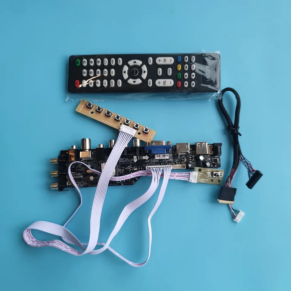 Для LP156WH4 TL1366X768 Новый цифровой DVB-T2 DVB-T DVB-C ЖК-дисплей светодиодный ТВ контроллер драйвер платы русский v56, совместимому с HDMI, VGA, AV USB
Для LP156WH4 TL1366X768 Новый цифровой DVB-T2 DVB-T DVB-C ЖК-дисплей светодиодный ТВ контроллер драйвер платы русский v56, совместимому с HDMI, VGA, AV USB