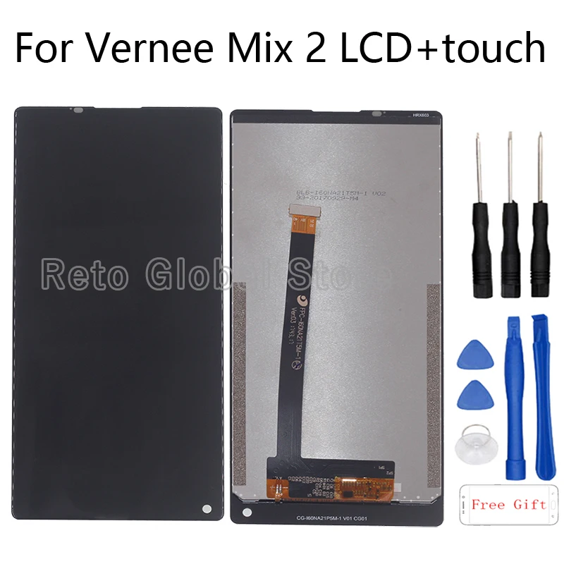 For 100% Original Vernee Mix 2 LCD Display+Touch Screen Digitizer Assembly Replacement 6.0 inch 2160x1080P MIX 2 Phone LCD touch
For 100% Original Vernee Mix 2 LCD Display+Touch Screen Digitizer Assembly Replacement 6.0 inch 2160x1080P MIX 2 Phone LCD touch