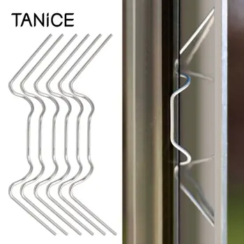 TANiCE 50Pcs Mounting Brackets 95MM Retaining Clips For Greenhouse Clamps Accessories Fixing Clips Clamp Clips Galvanized Wire
TANiCE 50Pcs Mounting Brackets 95MM Retaining Clips For Greenhouse Clamps Accessories Fixing Clips Clamp Clips Galvanized Wire