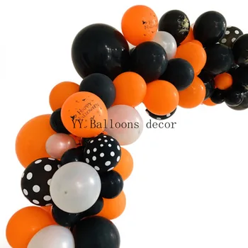 126pcs Halloween Balloons Arch Garland Kits Confetti Balloons Latex Balloon with Printing Balloon Black Orange Ballon Party
126pcs Halloween Balloons Arch Garland Kits Confetti Balloons Latex Balloon with Printing Balloon Black Orange Ballon Party