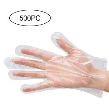 500 pcs / pack Thickened Disposable PE Transparent Gloves Kitchen Snack Sushi Making Gloves Kitchen Waste Disposal Gloves 1
500 pcs / pack Thickened Disposable PE Transparent Gloves Kitchen Snack Sushi Making Gloves Kitchen Waste Disposal Gloves 1