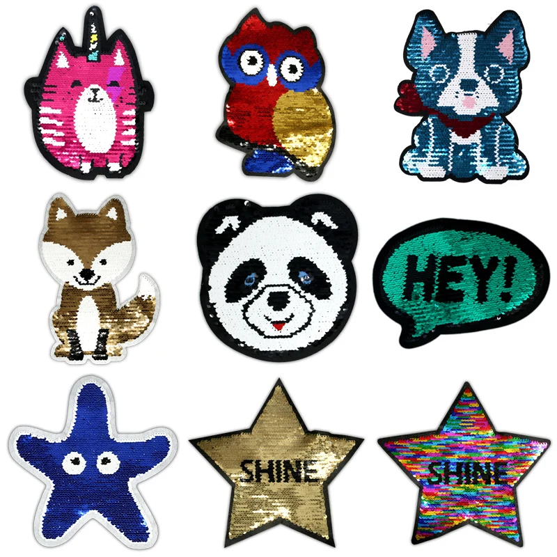 Large corgi Patch Clothes Dog Star Shine Sequin Patches for Clothing Appliu Embroidered Stickers Sewing Children Kid Sweater
Large corgi Patch Clothes Dog Star Shine Sequin Patches for Clothing Appliu Embroidered Stickers Sewing Children Kid Sweater
