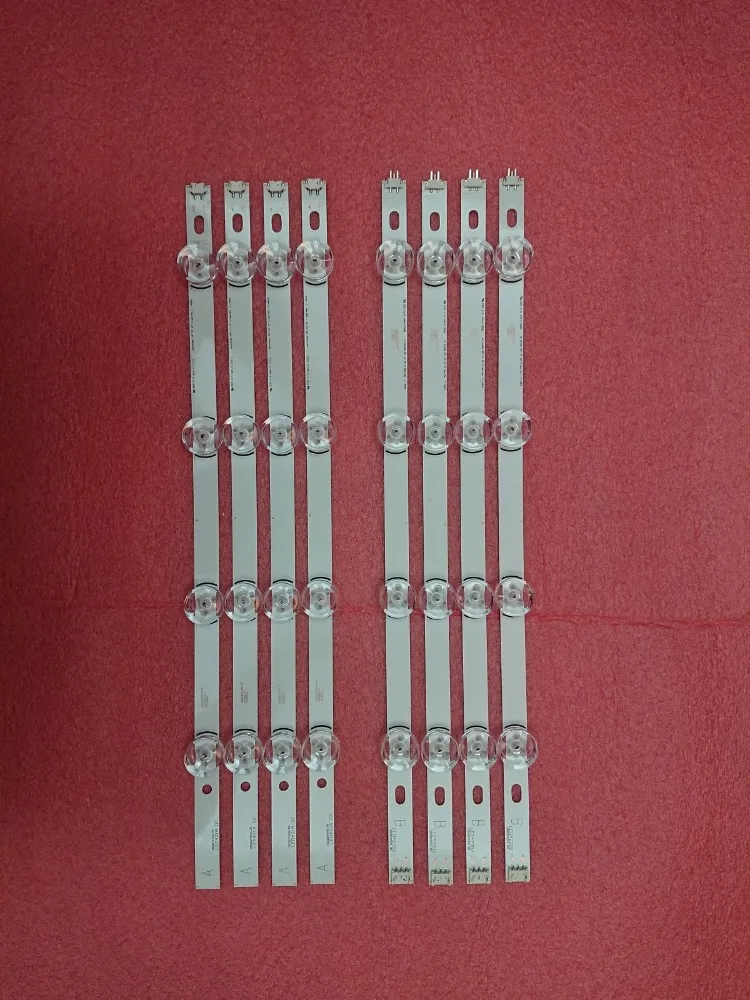 New 10set=80pcs LED strip For LG 40LF630V INNOTEK 40 DRT4.0 DRT 4.0 3.0 40 inch A B SVL400 6916L-0885A 0884A
New 10set=80pcs LED strip For LG 40LF630V INNOTEK 40 DRT4.0 DRT 4.0 3.0 40 inch A B SVL400 6916L-0885A 0884A