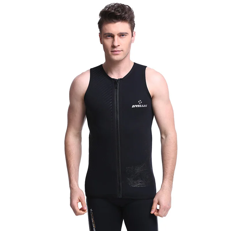 Currently Available 3 mmscr Men Sleeveless Diving Suit Thick Zipper Vest Diving Suit Thick Warm Surfing Bathing Suit
Currently Available 3 mmscr Men Sleeveless Diving Suit Thick Zipper Vest Diving Suit Thick Warm Surfing Bathing Suit