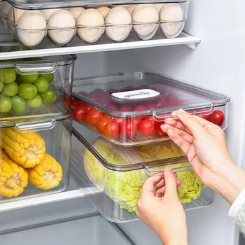5 Sizes Kitchen Save Space Refrigerator Storage Box Food Container Fresh Spacer Layer Storage Rack Box Pull-out Drawer Organizer
5 Sizes Kitchen Save Space Refrigerator Storage Box Food Container Fresh Spacer Layer Storage Rack Box Pull-out Drawer Organizer