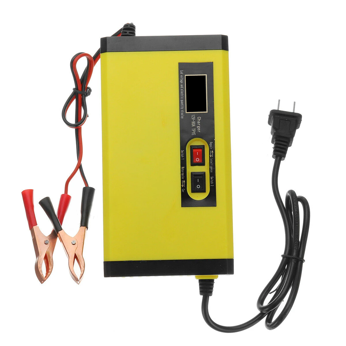 NEW 12V 8A LCD EU/US Display Battery Charger Pulse Repair For Car Motorcycle Wet Lead Acid
NEW 12V 8A LCD EU/US Display Battery Charger Pulse Repair For Car Motorcycle Wet Lead Acid