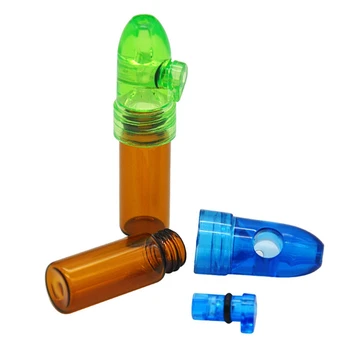 1pcs 53/67/82MM Plastic Glass Snuff Dispenser 10pcs Funners Rocket Snorter Sniffer Botella Bullet Rocket Acrylic Random Color
1pcs 53/67/82MM Plastic Glass Snuff Dispenser 10pcs Funners Rocket Snorter Sniffer Botella Bullet Rocket Acrylic Random Color