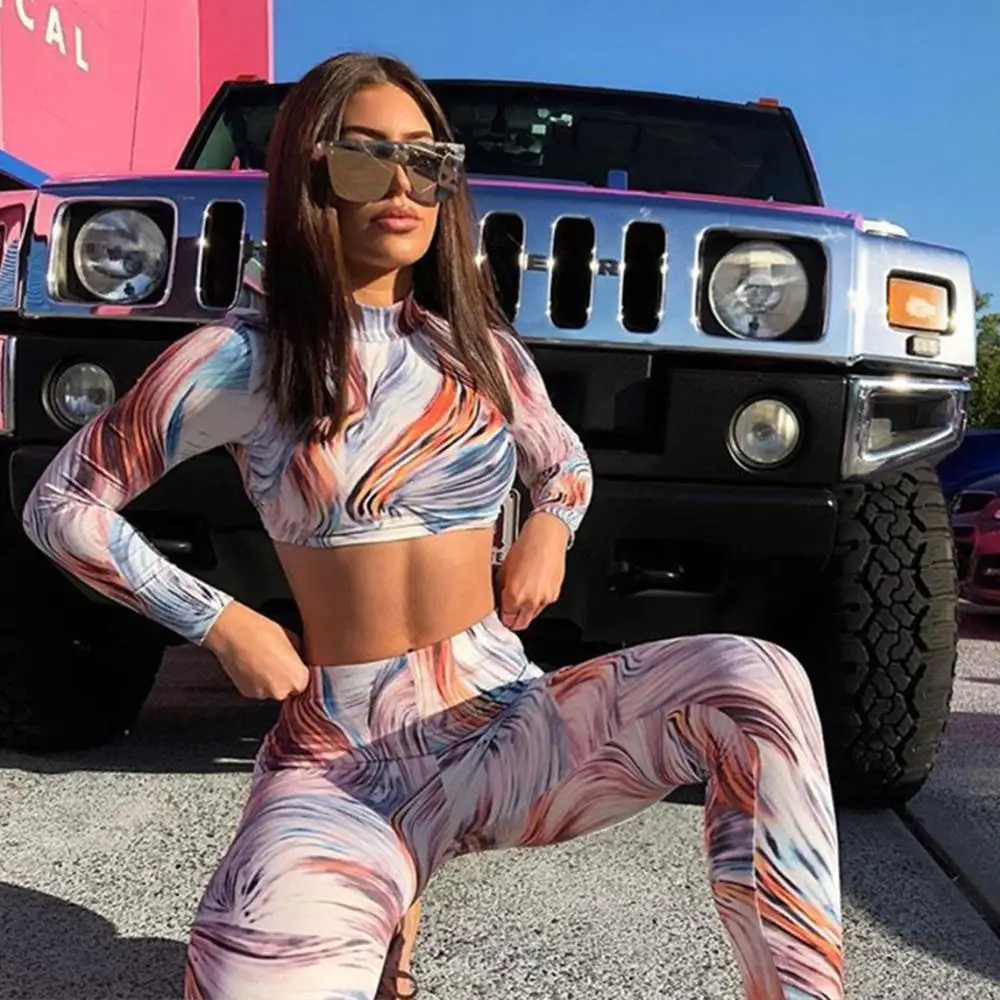 2019 Yoga Women Set Gym Clothes Print Seamless Leggings + Make Blouses Workout Sport Suit Women Long Sleeve Fitness Wear Set
2019 Yoga Women Set Gym Clothes Print Seamless Leggings + Make Blouses Workout Sport Suit Women Long Sleeve Fitness Wear Set