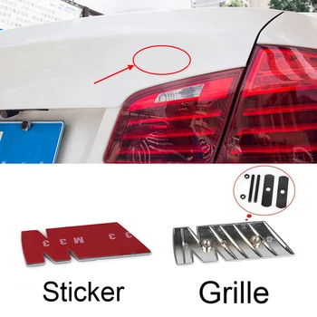 M M3 M5 Logo Car Badge Emblem Sticker G01 F20 G30 F30 F31 E36 E39 E87 E60 E46 E91 X1 X3 X5 E53 Auto-Styling Accessories
M M3 M5 Logo Car Badge Emblem Sticker G01 F20 G30 F30 F31 E36 E39 E87 E60 E46 E91 X1 X3 X5 E53 Auto-Styling Accessories