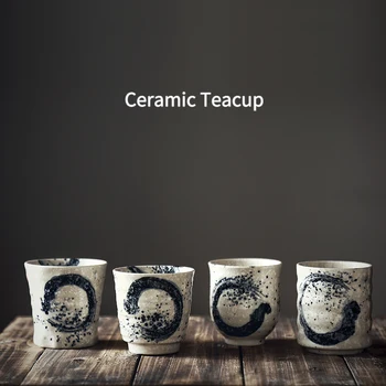 Japanese Style Teacup Water Cup Stoneware Ceramic Hand-painted Kungfu Teacup Cuisine Drinkware
Japanese Style Teacup Water Cup Stoneware Ceramic Hand-painted Kungfu Teacup Cuisine Drinkware