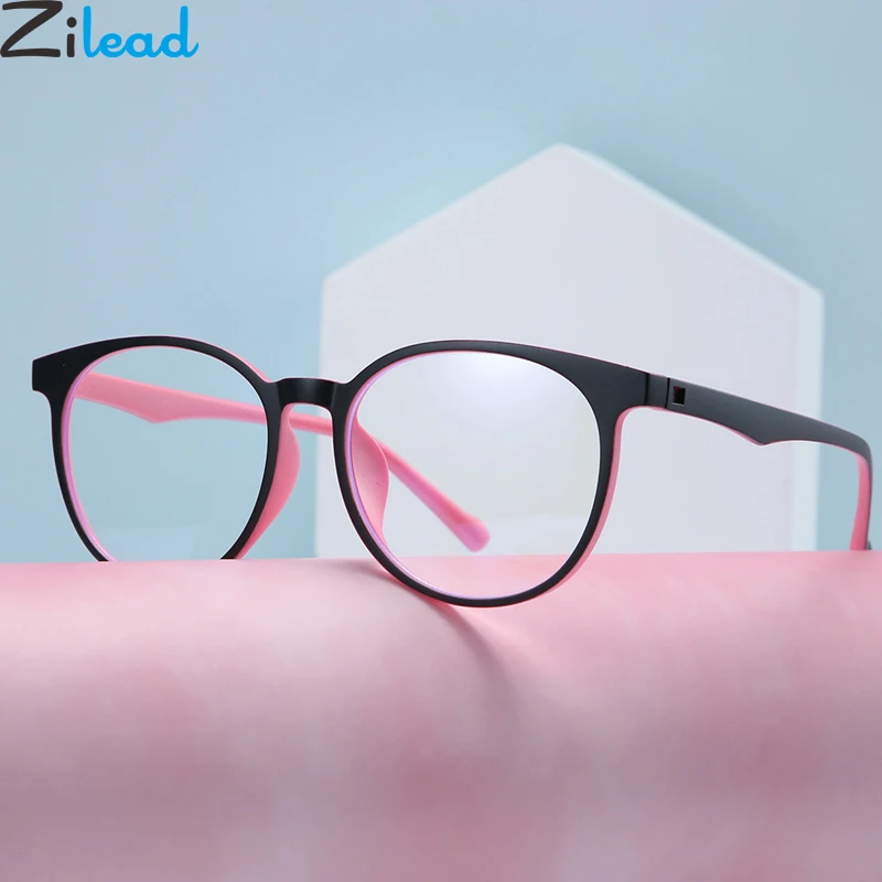 Zilead Anti Blue Light Glasses Frame Ultralight TR90 Round Optical Sepectacles Computer Games Goggles Eyeglasses Eyewear
Zilead Anti Blue Light Glasses Frame Ultralight TR90 Round Optical Sepectacles Computer Games Goggles Eyeglasses Eyewear