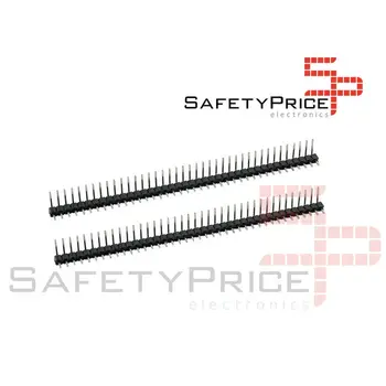 10 x strip 40 Pin male 2,54mm angled 90 ° Electronica Arduino Pin
10 x strip 40 Pin male 2,54mm angled 90 ° Electronica Arduino Pin