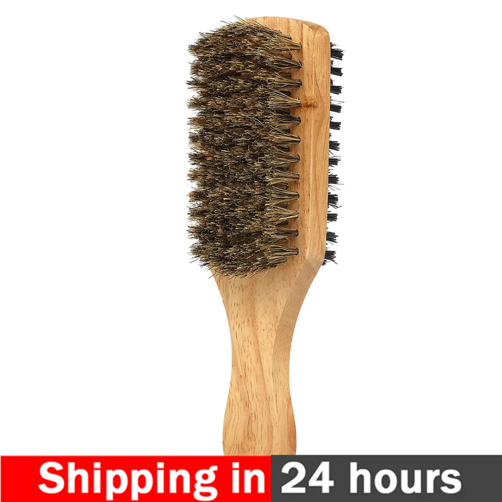 Men's Beard Brush Double-sided Facial Hair Brush Shaving Comb Male Mustache Brush Solid Wood Handle Optional Size Shaving Brush
Men's Beard Brush Double-sided Facial Hair Brush Shaving Comb Male Mustache Brush Solid Wood Handle Optional Size Shaving Brush