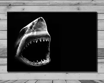 Shark Huge Strong Marine Animal (8) Wall Posters Prints Silk Art Painting For Home Wall Bedroom Decor 
Shark Huge Strong Marine Animal (8) Wall Posters Prints Silk Art Painting For Home Wall Bedroom Decor
