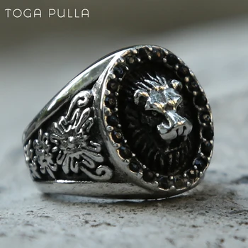 Hip Hop Gold/Silver Crystal Lion King Ring Man Boy Stainless Steel Punk Biker Lion Ring Male Animal Jewelry Big Size 13 14 15 
Hip Hop Gold/Silver Crystal Lion King Ring Man Boy Stainless Steel Punk Biker Lion Ring Male Animal Jewelry Big Size 13 14 15