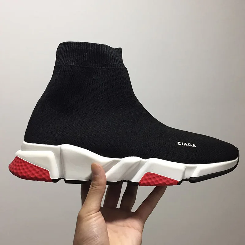 New Paris Speed Runner Knit Sock Shoe Original Luxury Trainer Runner Sneakers Race Mens Women Sports Shoe Without Box
New Paris Speed Runner Knit Sock Shoe Original Luxury Trainer Runner Sneakers Race Mens Women Sports Shoe Without Box