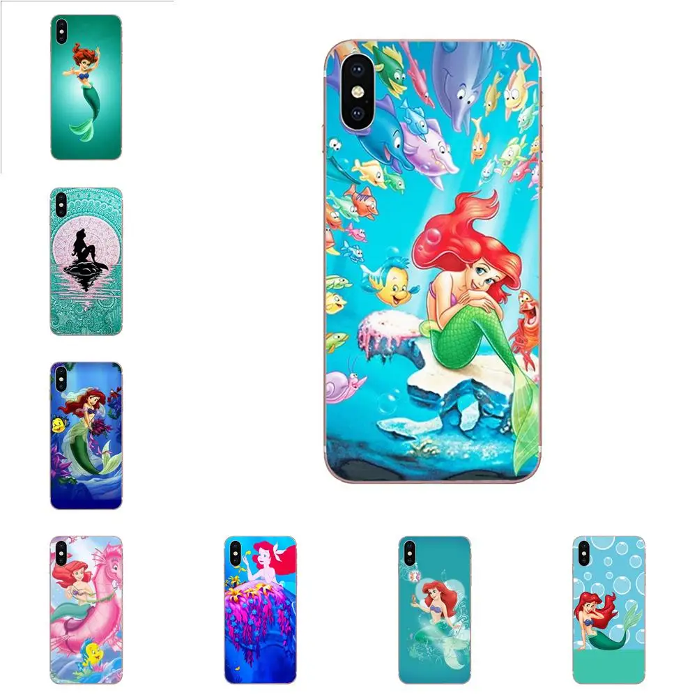 Soft TPU Fashion For Galaxy J1 J2 J3 J330 J4 J5 J6 J7 J730 J8 2015 2016 2017 2018 mini Pro The Little Mermaid Animation | Мобильные