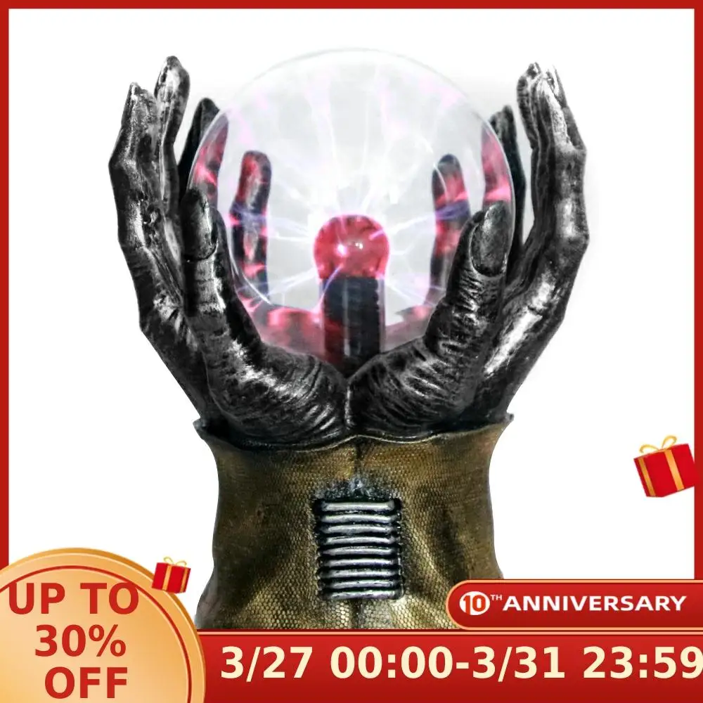 Grasping Plasma Ball Skeleton Hands Statue Touch Lamp Response Skull Hands Holloween Light Horror Desktop Gothic Decor Figurine
Grasping Plasma Ball Skeleton Hands Statue Touch Lamp Response Skull Hands Holloween Light Horror Desktop Gothic Decor Figurine
