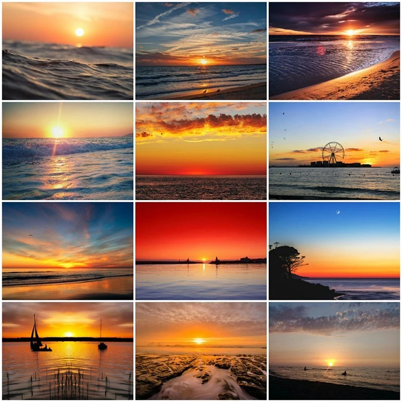 Full Square Diamond Painting Landscape 5D DIY Diamond Embroidery Full Display Sea Sunrise Rhinestones Mosaic Home Decor
Full Square Diamond Painting Landscape 5D DIY Diamond Embroidery Full Display Sea Sunrise Rhinestones Mosaic Home Decor