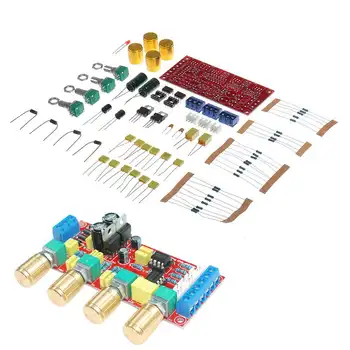 NE5532 OP-AMP HIFI Amplifier Preamplifier Volume Tone EQ Control Board DIY Kit 
NE5532 OP-AMP HIFI Amplifier Preamplifier Volume Tone EQ Control Board DIY Kit