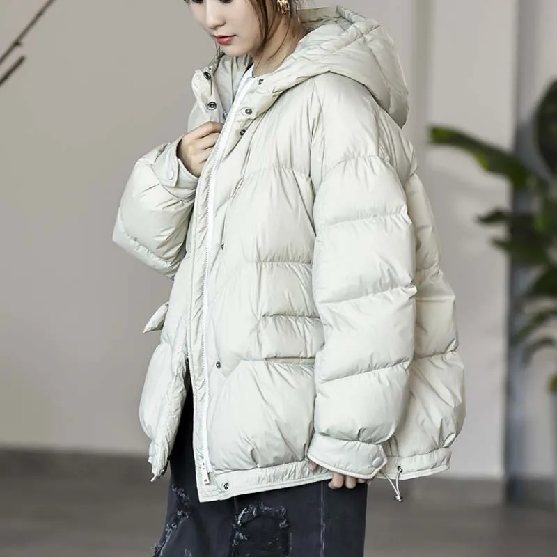 Winter New Literary style Ladies Down jacket 2020 Casual hooded white duck down Down Jacket Women lightweight Down jacket Female
Winter New Literary style Ladies Down jacket 2020 Casual hooded white duck down Down Jacket Women lightweight Down jacket Female