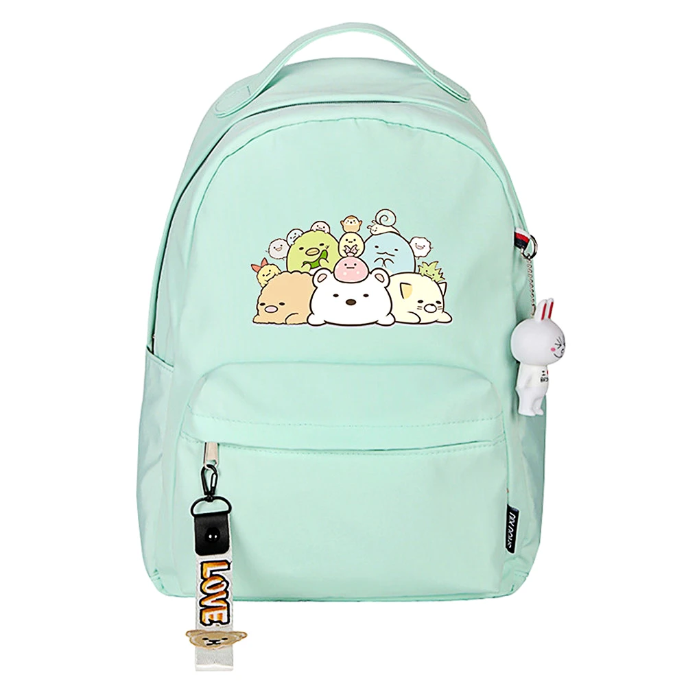 

Japanese Anime San-X Sumikko Backpack Gurashi Toys Corner Bio Handheld Biological Shoulder Bags Children Schoolbag