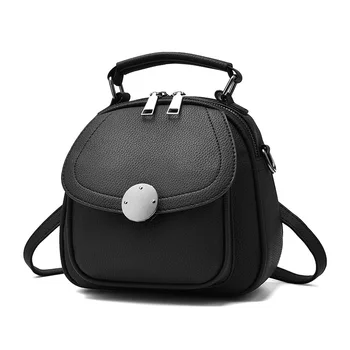 2020 New Backpack Korean Pu Leather Student Backpack Lady Backpack Student School Bag 
2020 New Backpack Korean Pu Leather Student Backpack Lady Backpack Student School Bag