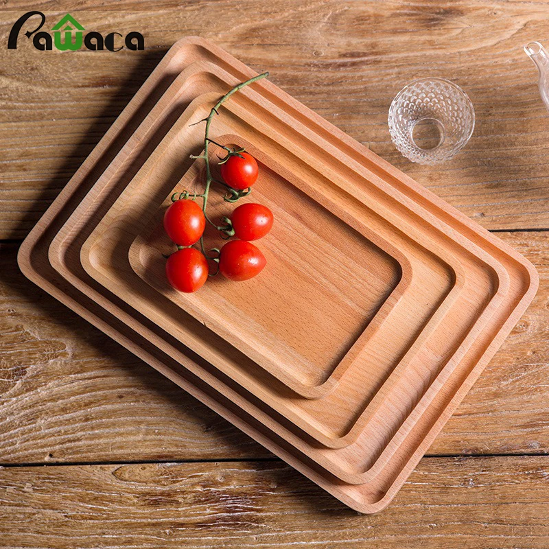 Solid Beech Wood Rectangular Dinner Plate Western Food Snack Dessert Serving Tray Tea Serving Tray Food Drying Dishes Pallet
Solid Beech Wood Rectangular Dinner Plate Western Food Snack Dessert Serving Tray Tea Serving Tray Food Drying Dishes Pallet