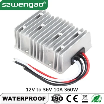 DC to DC 12V to 36V 10AMP 360W Converter Boost Module 12v-36v DC-DC Step Up Power Regulator Waterproof for Vehicles
DC to DC 12V to 36V 10AMP 360W Converter Boost Module 12v-36v DC-DC Step Up Power Regulator Waterproof for Vehicles