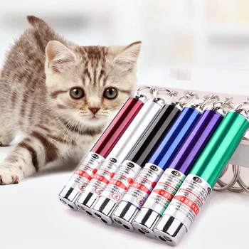 LED Laser Pet Cat Toy Red Dot Laser Light Toy Laser Sight Pointer Laser Pen Interactive Toy with Cat Hunting Chasing Exercising
LED Laser Pet Cat Toy Red Dot Laser Light Toy Laser Sight Pointer Laser Pen Interactive Toy with Cat Hunting Chasing Exercising