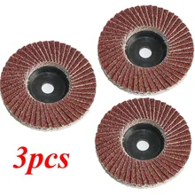 3PC 3in Grinding Wheels Flap Discs Angle Grinder Sanding Disc Metal Carbon Steel Weld Grinding Fast Cutting Abrasive Tool
3PC 3in Grinding Wheels Flap Discs Angle Grinder Sanding Disc Metal Carbon Steel Weld Grinding Fast Cutting Abrasive Tool