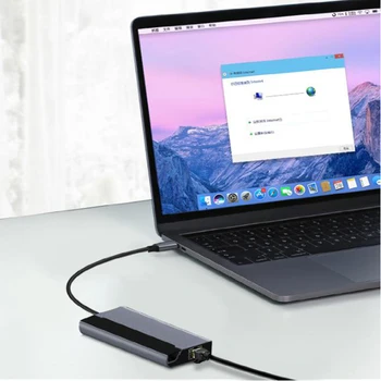 Notebook Accessories USB-C Hub 7 in 1 USB 3.1 HUB Adapter Type-C to HDMI USB2.0 USB3.0 PD Fast Charge Converter
Notebook Accessories USB-C Hub 7 in 1 USB 3.1 HUB Adapter Type-C to HDMI USB2.0 USB3.0 PD Fast Charge Converter