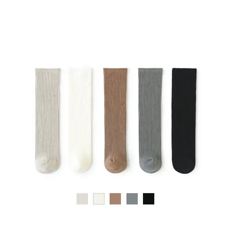 5Pairs/lot 2020 Children Baby Socks Ribbed Cotton Long Tube Socks Kids Knee High Toddler Sock Kids Girls Autumn Cute Socks Solid
5Pairs/lot 2020 Children Baby Socks Ribbed Cotton Long Tube Socks Kids Knee High Toddler Sock Kids Girls Autumn Cute Socks Solid