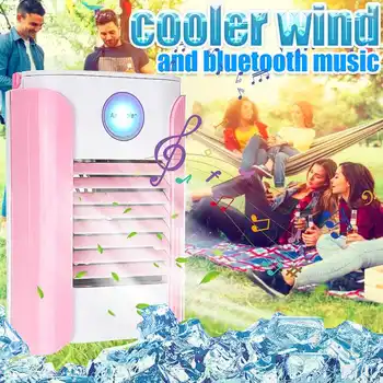 Portable Air Conditioner Air Cooler 7 Colors LED Home Humidifier Refrigeration Support bluetooth Speaker 3 Speeds USB Charge
Portable Air Conditioner Air Cooler 7 Colors LED Home Humidifier Refrigeration Support bluetooth Speaker 3 Speeds USB Charge
