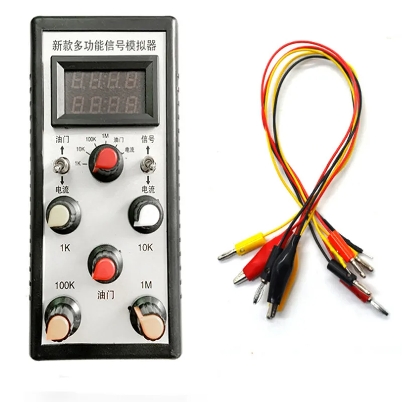 Automobile Car Truck Signal Sensor Electric Current Resistance Simulator Tester Tool
Automobile Car Truck Signal Sensor Electric Current Resistance Simulator Tester Tool