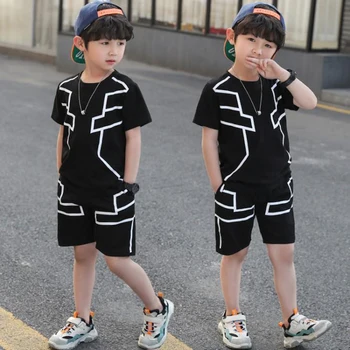 New Teenager Boy Tracksuit Kids Clothing Suit Short Sleeve Top & Pants Casual Children Set Summer Boys Clothes 4 6 8 10 12 Years
New Teenager Boy Tracksuit Kids Clothing Suit Short Sleeve Top & Pants Casual Children Set Summer Boys Clothes 4 6 8 10 12 Years