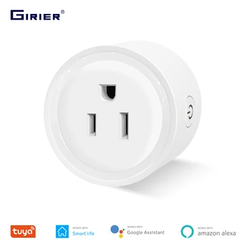 Wifi Smart Plug US, Mini Socket Outlet, Timing Voice Smart Life App Remote Control, Work with Google Home Alexa, No Hub Required
Wifi Smart Plug US, Mini Socket Outlet, Timing Voice Smart Life App Remote Control, Work with Google Home Alexa, No Hub Required