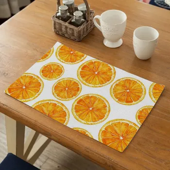 TTLIFE 1PC Fresh Lemon Fruit Pattern Placemat for Dining Table Rectangle Drink Coasters Table Mat Kitchen Decoration Accessories
TTLIFE 1PC Fresh Lemon Fruit Pattern Placemat for Dining Table Rectangle Drink Coasters Table Mat Kitchen Decoration Accessories