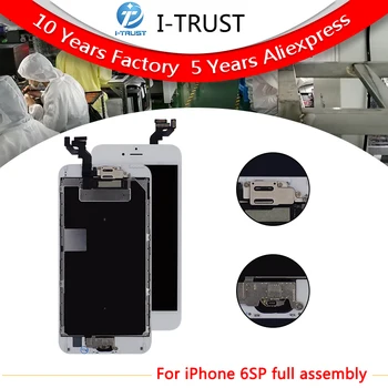 10 pcs Glass Touch Screen Digitizer & LCD Assembly Replacement For iPhone 6s Plus & Homebutton & Front Camera Free DHL shipping
10 pcs Glass Touch Screen Digitizer & LCD Assembly Replacement For iPhone 6s Plus & Homebutton & Front Camera Free DHL shipping