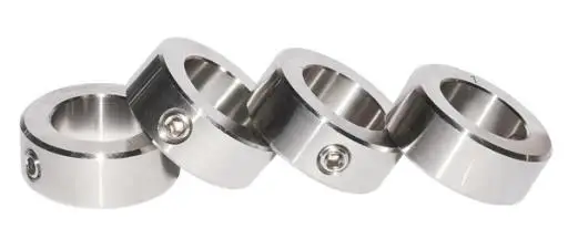 4pcs Shaft Collar Set Screw Bore 3/8 1/2 5/8 3/4 1 1-3/16 1-7/16 1-1/2 1-11/16 Inches Stainless Steel Mechanical Collar Screw
4pcs Shaft Collar Set Screw Bore 3/8 1/2 5/8 3/4 1 1-3/16 1-7/16 1-1/2 1-11/16 Inches Stainless Steel Mechanical Collar Screw