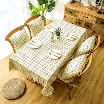 1 Pcs Tablecloth Round Table Polyester Wedding Decoration For Table Lattice Tassel Table Cloth Waterproof For Home And Kitchen
1 Pcs Tablecloth Round Table Polyester Wedding Decoration For Table Lattice Tassel Table Cloth Waterproof For Home And Kitchen
