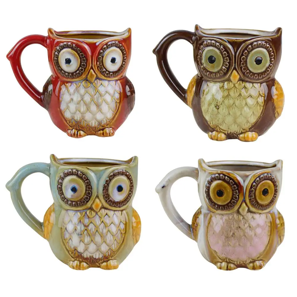 Owl Ceramic Cup Coffee Beer Mug Crafts Ornaments Home Decoration Drinking Water Tool Table Decorations
Owl Ceramic Cup Coffee Beer Mug Crafts Ornaments Home Decoration Drinking Water Tool Table Decorations