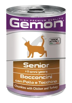 GEMON GEMON CAT SENIOR for older cats older than 11 years with pieces of chicken and turkey 415 gr
GEMON GEMON CAT SENIOR for older cats older than 11 years with pieces of chicken and turkey 415 gr