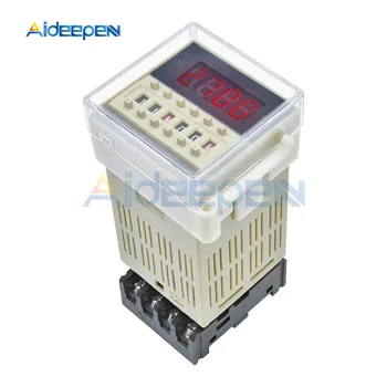 DH48S-S Programmable Double Time Delay Relay Socket Base Voltage Module AC220V
DH48S-S Programmable Double Time Delay Relay Socket Base Voltage Module AC220V