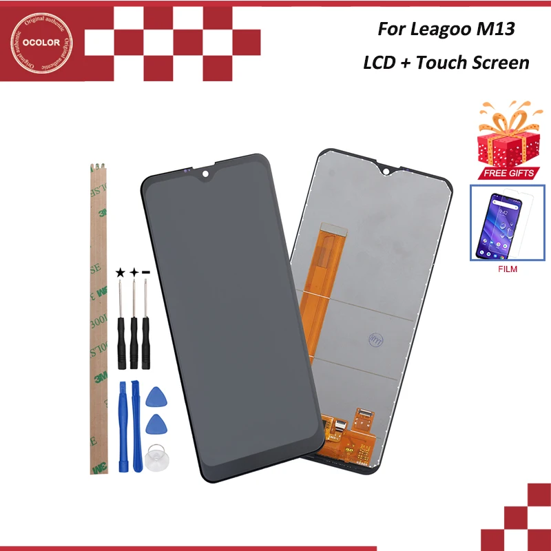 ocolor For Leagoo M13 LCD Display and Touch Screen Tested Digitizer Assembly + Film For Leagoo M13 Screen With Tools + Adhesive
ocolor For Leagoo M13 LCD Display and Touch Screen Tested Digitizer Assembly + Film For Leagoo M13 Screen With Tools + Adhesive