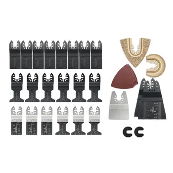 32pcs Multi-function Woodworking Saw Blade Wood Slotted Oscillating Rotary Tool Universal Repair Machine Power Tool
32pcs Multi-function Woodworking Saw Blade Wood Slotted Oscillating Rotary Tool Universal Repair Machine Power Tool