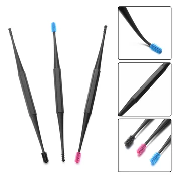 4Colors Spiral Design Portable Ear Pick Soft Silicone Health Care Double-ended Wax Remover Cleaner Ear Cleaning Tool
4Colors Spiral Design Portable Ear Pick Soft Silicone Health Care Double-ended Wax Remover Cleaner Ear Cleaning Tool