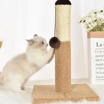 Cat Tree Sisal Rope Climbing Frame DIY Cats Scratching Post Toys Cat Tree For Cats Kitten Grinding Claw Cat Scratching Board Toy
Cat Tree Sisal Rope Climbing Frame DIY Cats Scratching Post Toys Cat Tree For Cats Kitten Grinding Claw Cat Scratching Board Toy