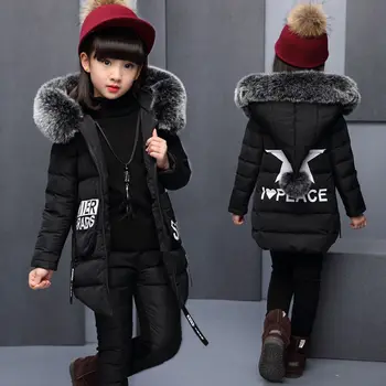 Girls Winter Suits 2020 Winter New Girls Three Piece Child Jacket Thickened Little Girls Clothes Winter Children Clothing Suits 
Girls Winter Suits 2020 Winter New Girls Three Piece Child Jacket Thickened Little Girls Clothes Winter Children Clothing Suits