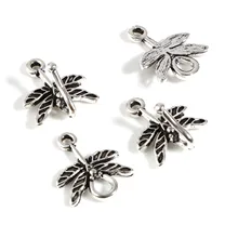 10 Sets Creative Hook Clasps Dragonfly Animal Antique Silver Color Fingdings For DIY Jewelry Making 20mm x 16mm 19mm x 16mm
10 Sets Creative Hook Clasps Dragonfly Animal Antique Silver Color Fingdings For DIY Jewelry Making 20mm x 16mm 19mm x 16mm
